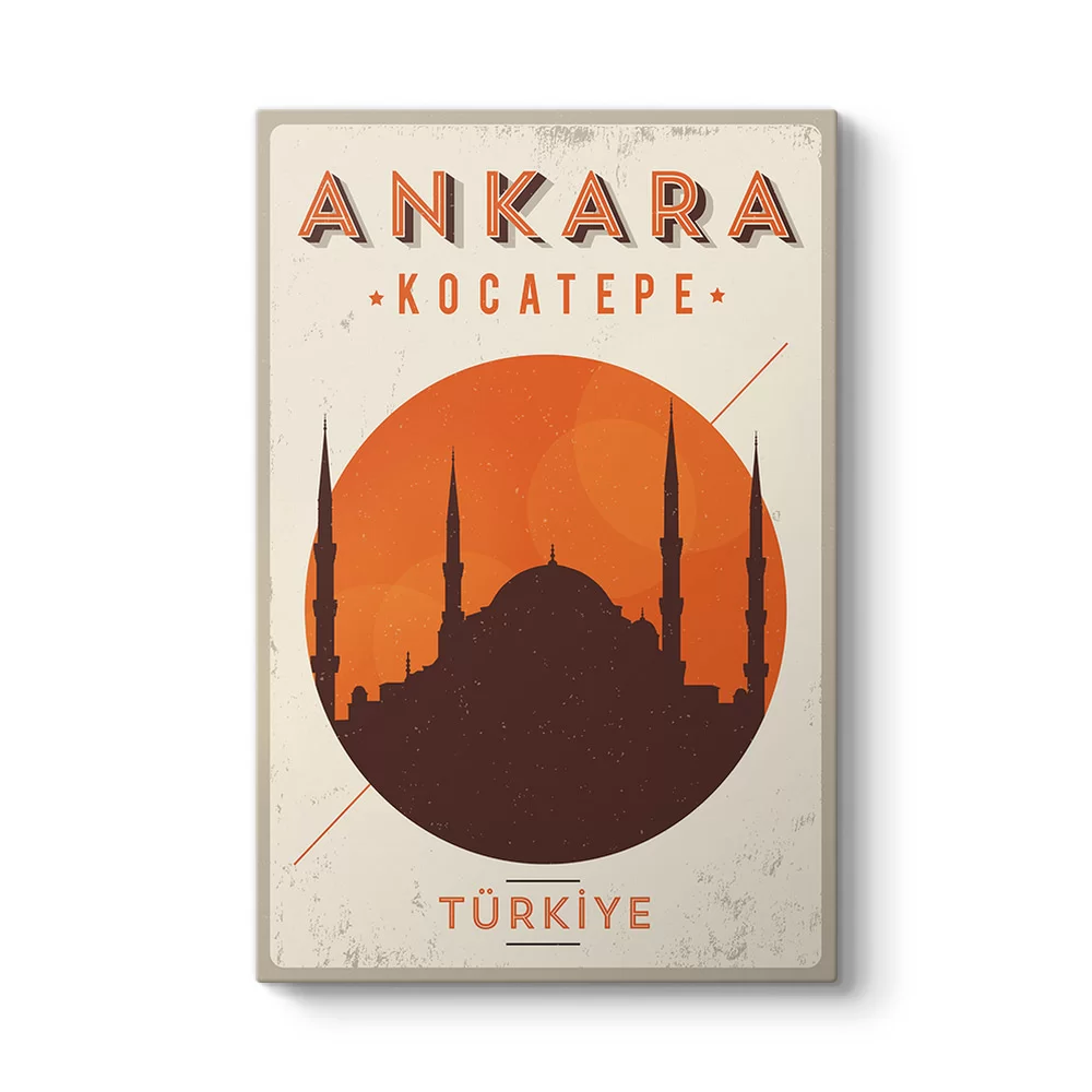 Ankara Kocatepe Cami Tablosu - Model 2